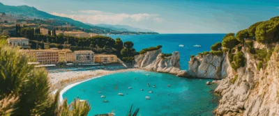 Plages privées en Italie près de Nice : échappées balnéaires économiques et raffinées